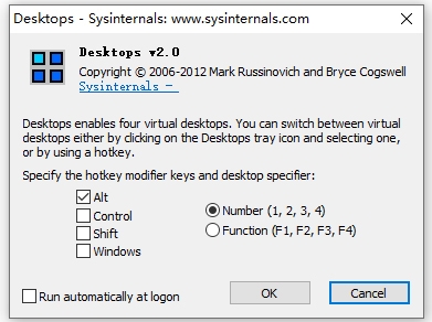 sysinternals desktops