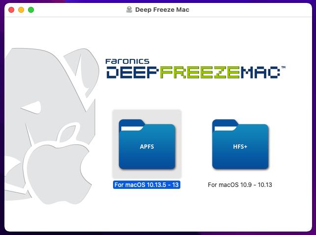 Deep freeze mac版