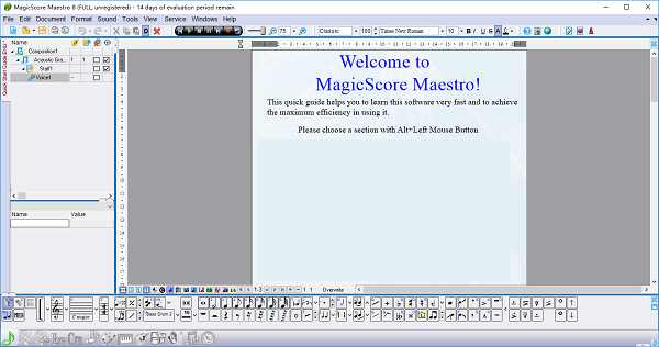 MagicScore Maestro8