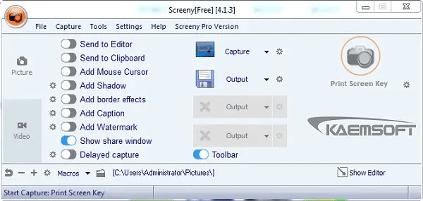 Screeny(屏幕截图工具)
