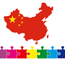 中国地理拼图app游戏图标