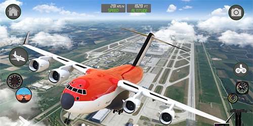 客机模拟飞行大型游戏